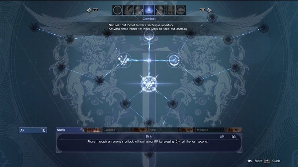 The Best Skills in the 'Final Fantasy XV' Ascension Grid